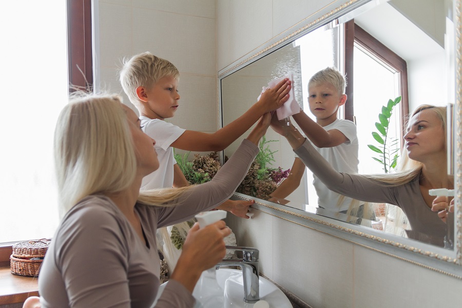 Cómo limpiar espejos sin dejar marcas